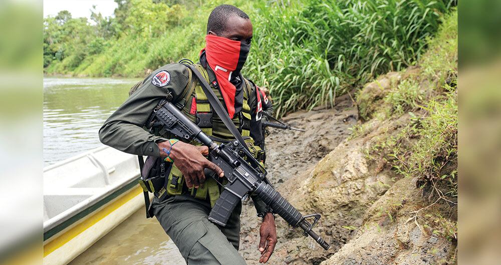 El ELN sigue dominando varias zonas del país.