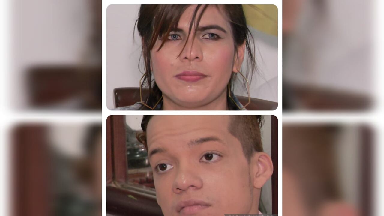 Arriba. a Abajo. Daniela y Kevin Sarama, dos miembros de la población LGBTIQ+ del Valle del Cauca que cumplieron su sueño de cambiar su nombre y su género en la cédula de ciudadanía, gracias a la gestión y el acompañamiento de la Secretaría de Mujer, Equidad de Género y Diversidad Sexual.