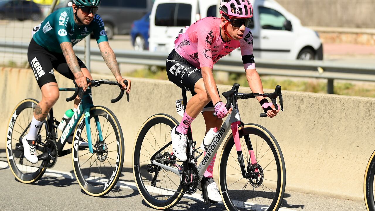 Rigoberto Urán terminó décimo en la última etapa de la Vuelta a Cataluña.
