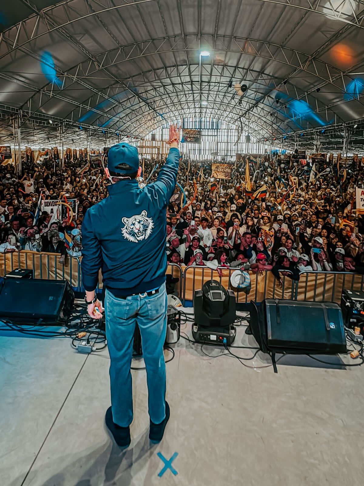 Abelardo de la Espriella en el departamento de Nariño.