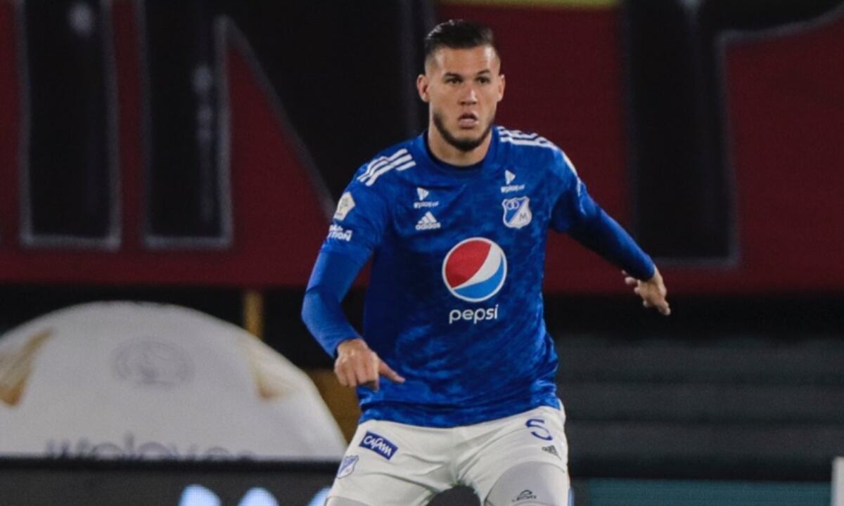 Juan Pablo Vargas, jugador Millonarios.  Foto: Instagram oficial - jpvarga5