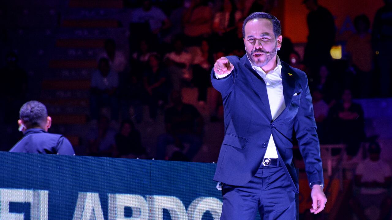 Lanzamiento oficial de la campaña presidencial de Abelardo De La Espriella en Arena Cañaveralejo, en Cali.