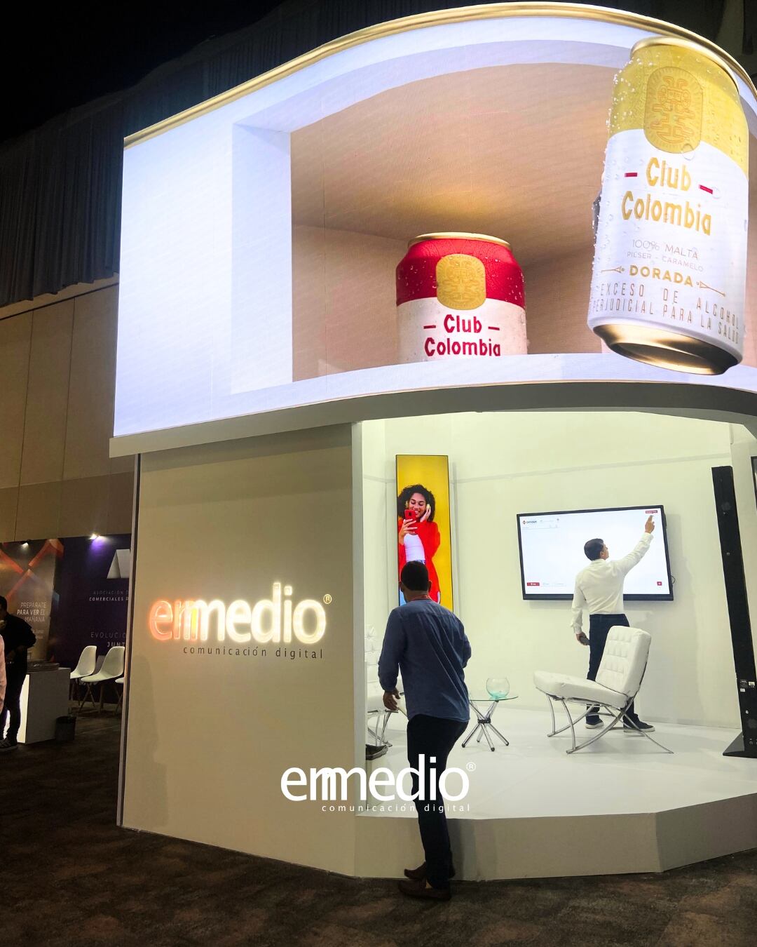 Enmedió presentó algunas de sus novedades de señalización digital en Epicca 2024.