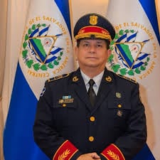 Mauricio Arriaza, Director de policía de El Salvador.