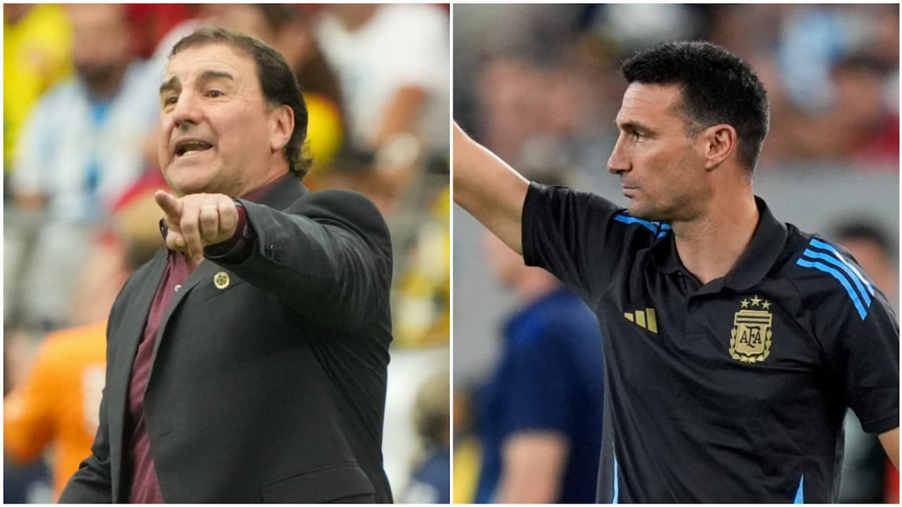 Los técnicos argentinos se medirán este domingo por la Copa América.