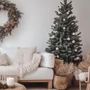 La nueva tendencia en árboles de navidad incluyen luces calidas