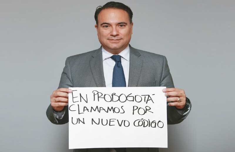 Luis Guillermo Plata, presidente de ProBogotá. Lidera el rol de las organizaciones sociales en defensa del código
