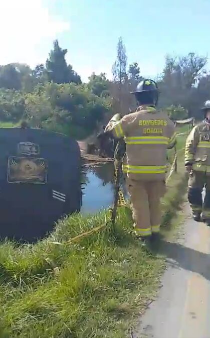 El accidente complicó la movilidad en el norte de la capital.