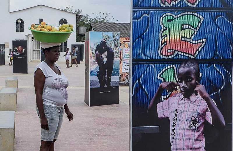 Exposición Champeta! Grito Cultural en San Basilio de Palenque. Foto: Joaquín Sarmiento