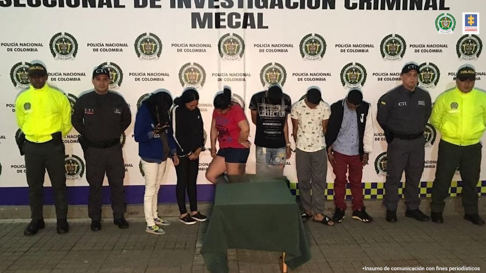 Fuerte golpe a banda criminal Los Iluminaty, dedicada al homicidio, hurto y desplazamiento en Cali.