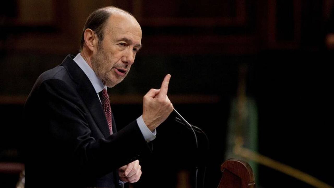 El líder socialista español Alfredo Pérez Rubalcaba murió.