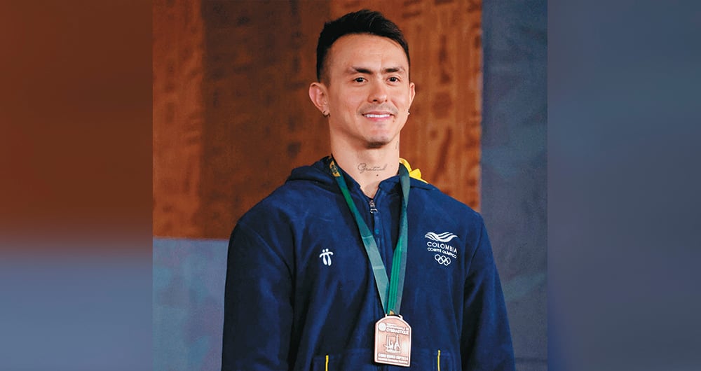 Jossimar calvoGimnasta colombiano 
