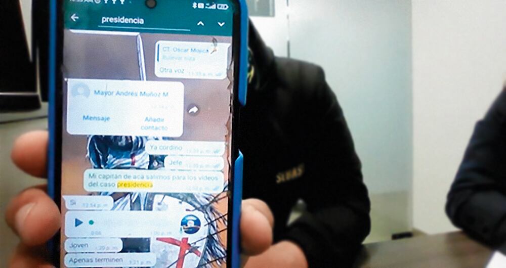    Los testigos de la Fiscalía revelaron fotos, audios y videos de cómo se organizaron los planes para manipular los informes de policía judicial.