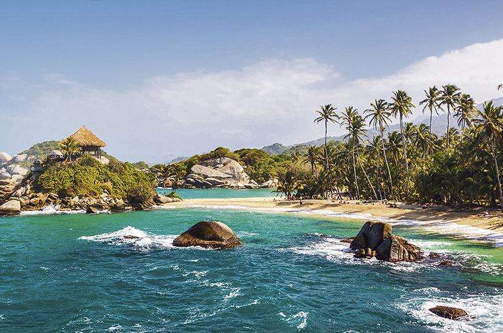El Parque Nacional Natural Tayrona se encuentra ubicado en la Región Caribe en Colombia.