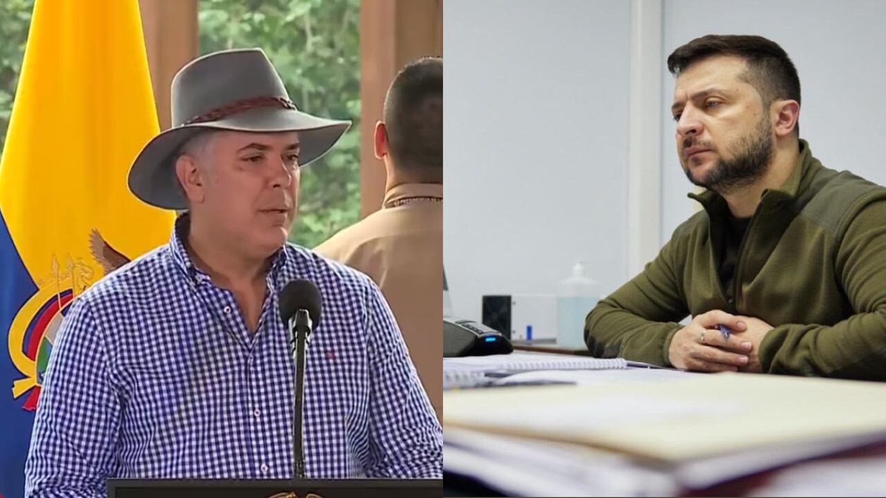 Foto: Twitter @Ivanduque - @ZelenskyyUa