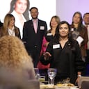 Alarcón destacó la relevancia de construir relaciones genuinas y estratégicas.
Circulo de Mujeres, evento 14 de junio de 2024
Foto Lesly Sánchez