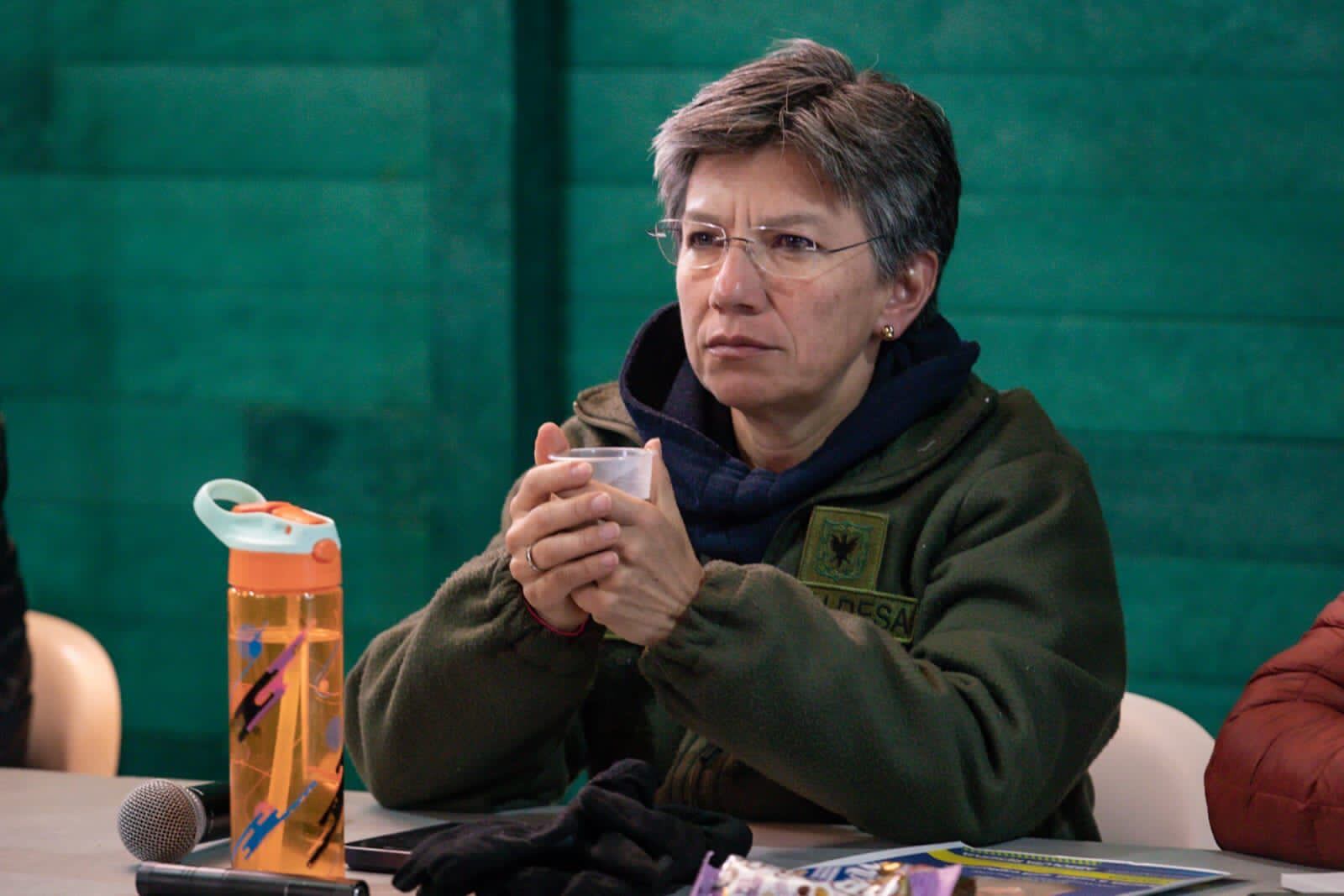 Claudia López en Sumapaz.