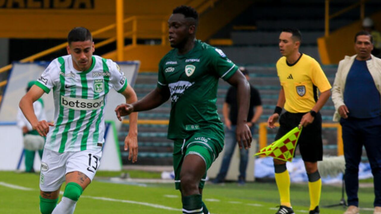 Alexis García con La Equidad vs. Nacional