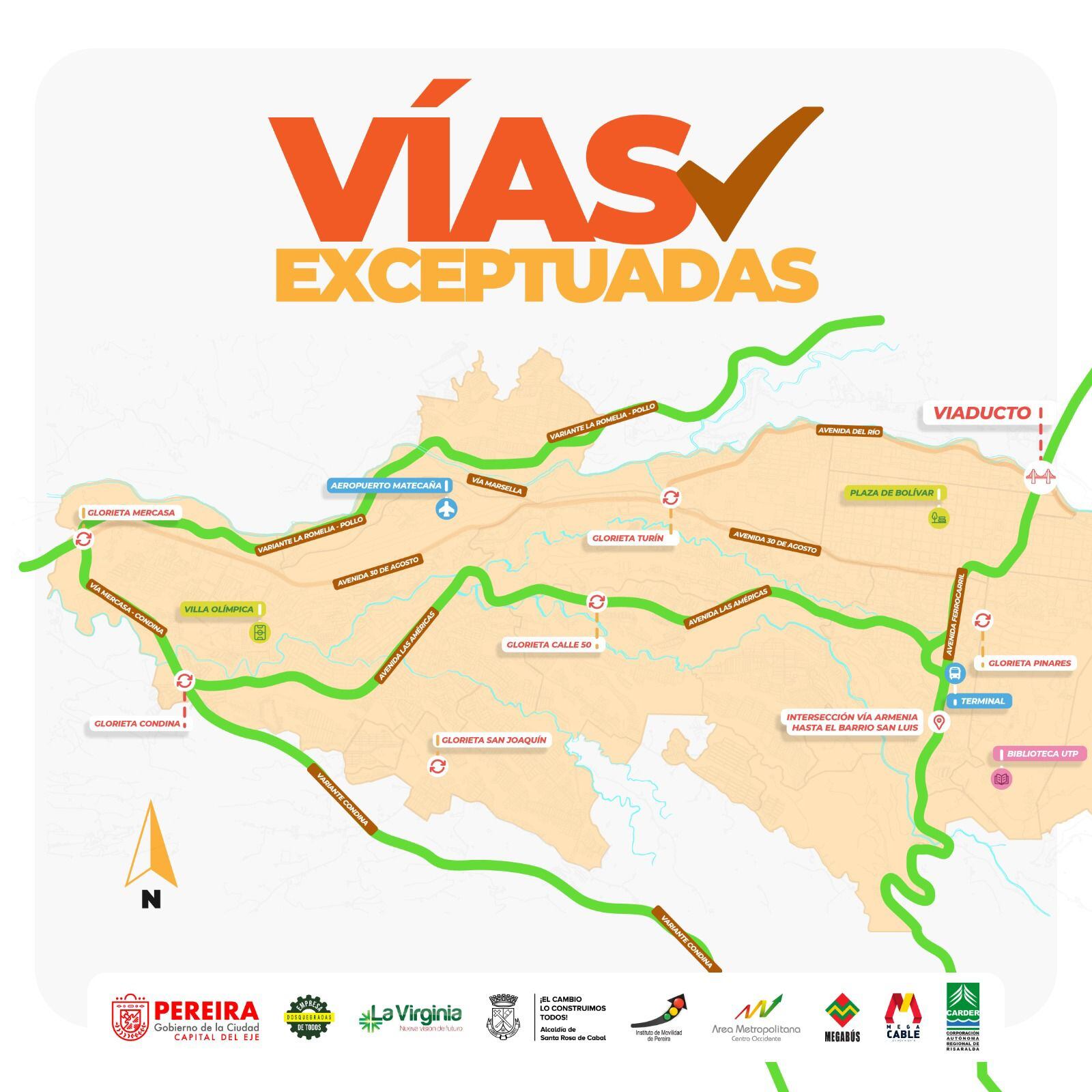 Día sin carro obligatorio en varios municipios de Risaralda