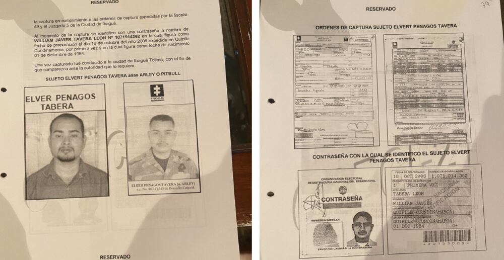 Deyanira Gómez y su expareja de las Farc