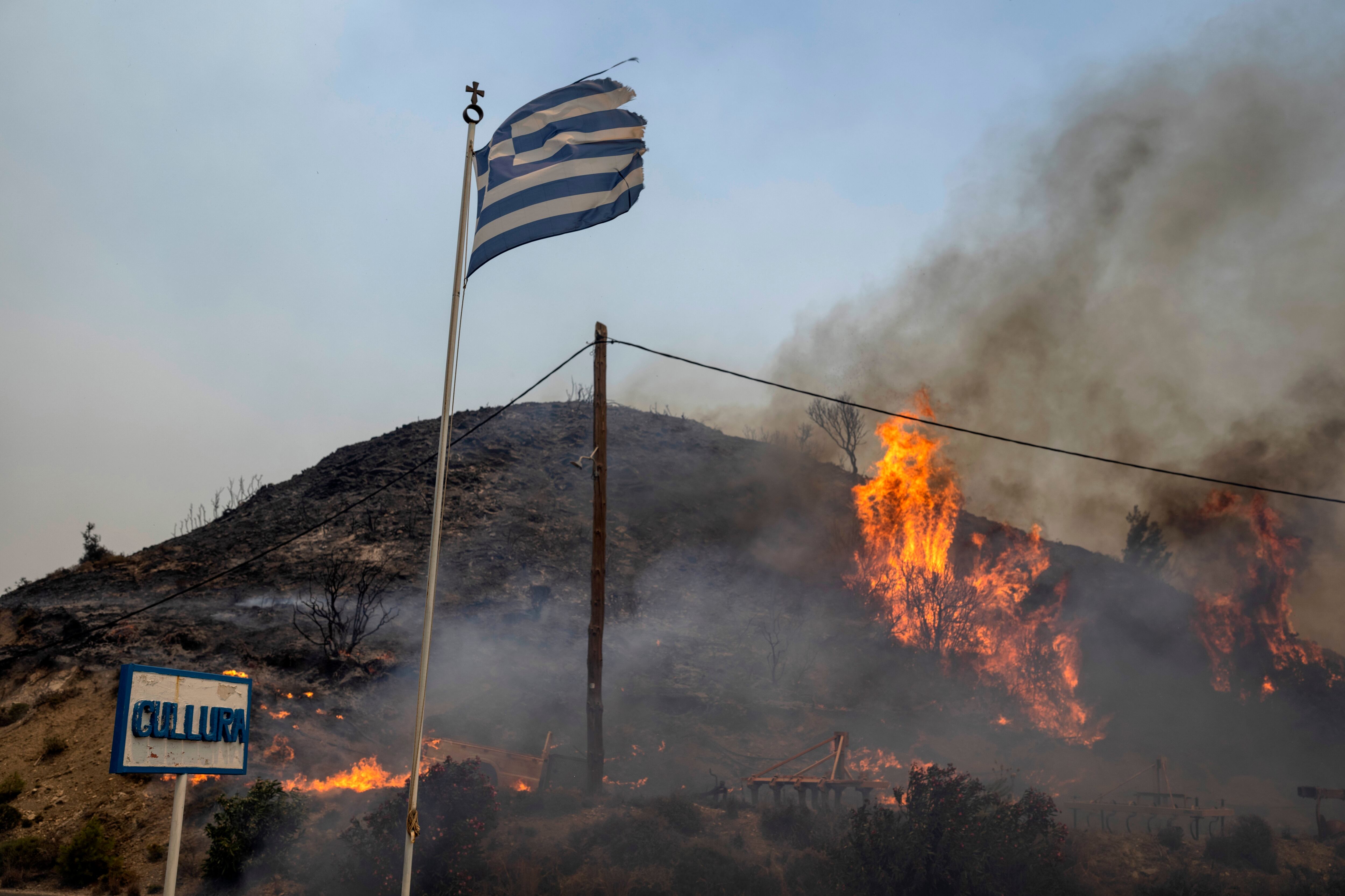 Incendios en Grecia