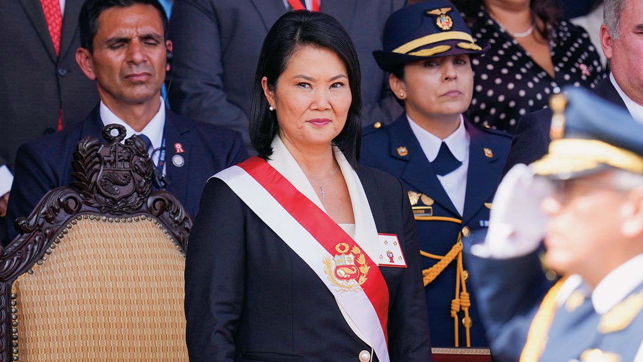 Keiko Fujimori, nueva presidenta de Perú.
