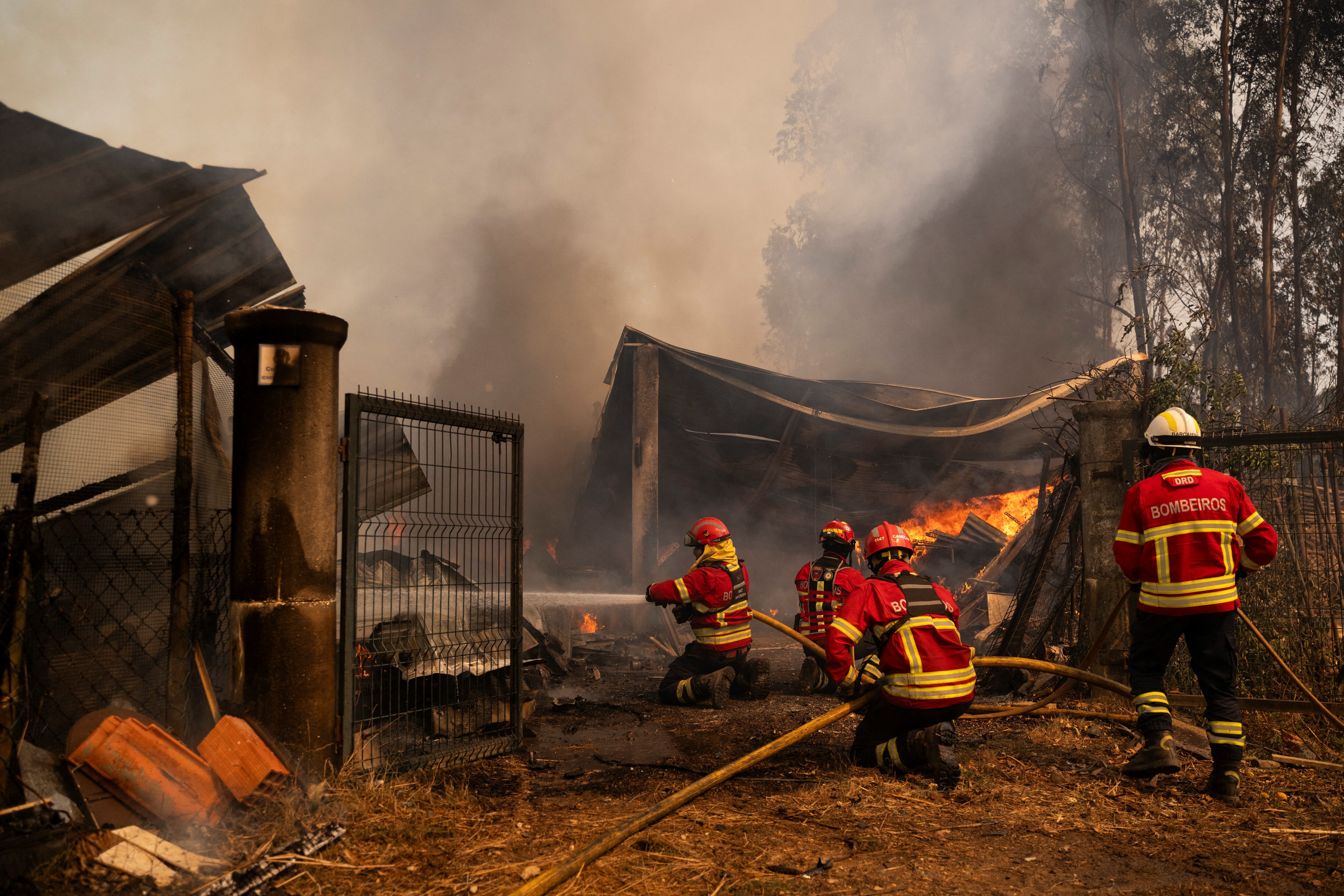 Incendios forestales en Portugal