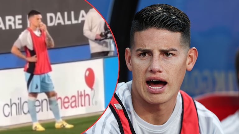 James Rodríguez: el desolador video que dejó su última suplencia con Minnesota United - Semana