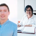 De izquierda a derecha, Carlos La Rota, secretario General del Distrito, Ana María González Forero, secretaria del Interior y Miguel Salgado Padilla, secretario de Participación.