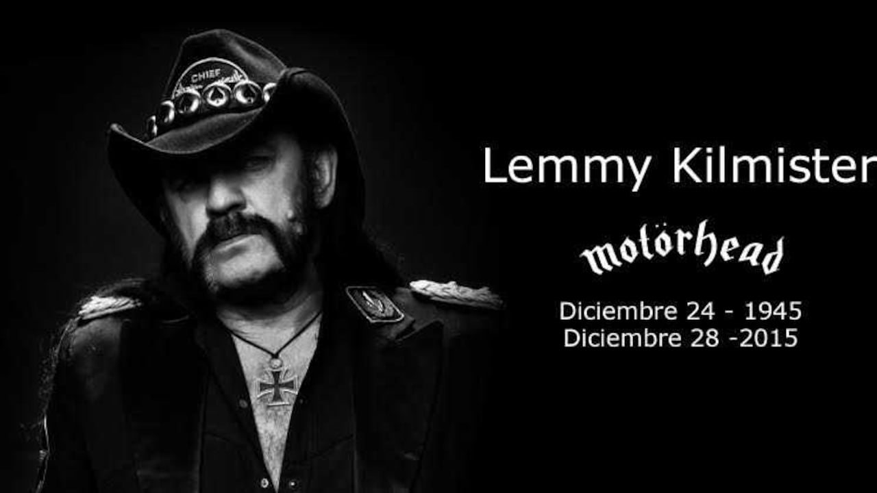 Lemmy Kilmister.