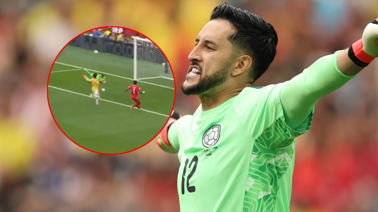 Camilo Vargas salvó a Colombia ante Suiza.