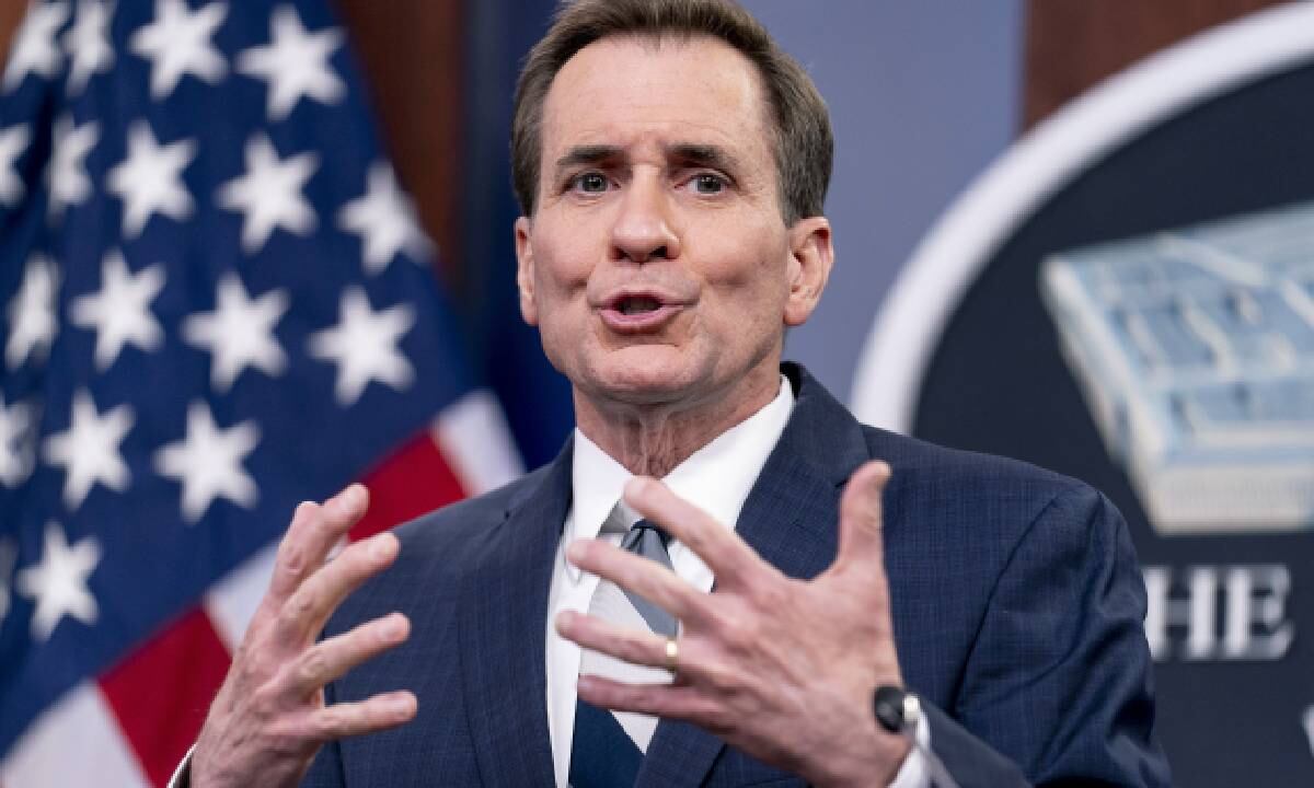 John Kirby reconoce afirmaciones falsas emitidas el pasado martes sobre ayudas recibidas por Ucrania.