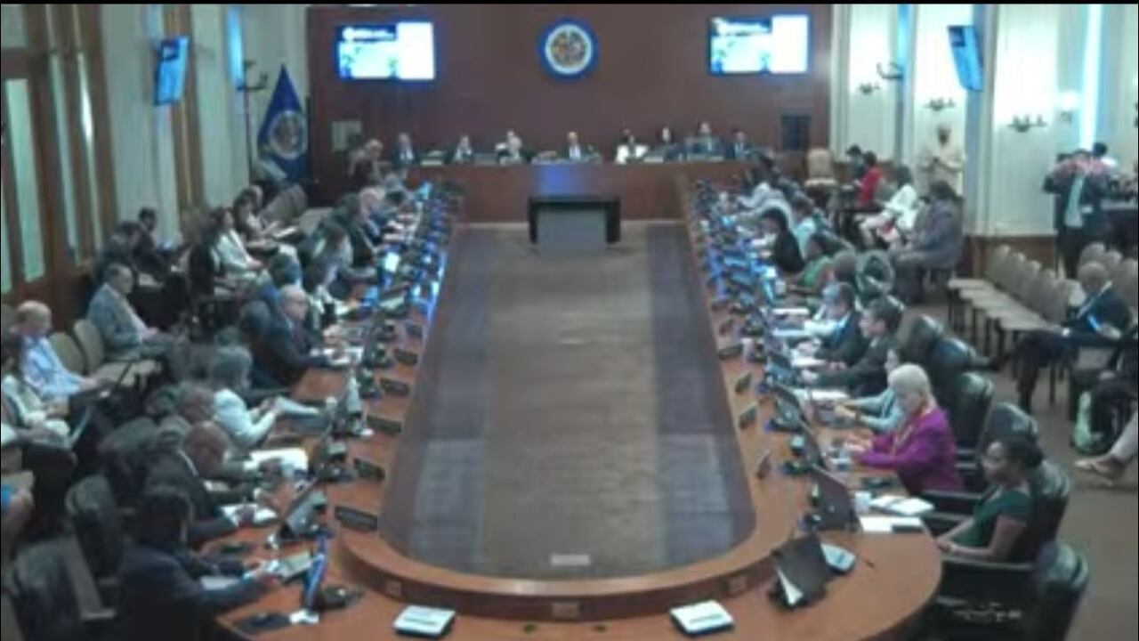 Sesión extraordinaria en la OEA