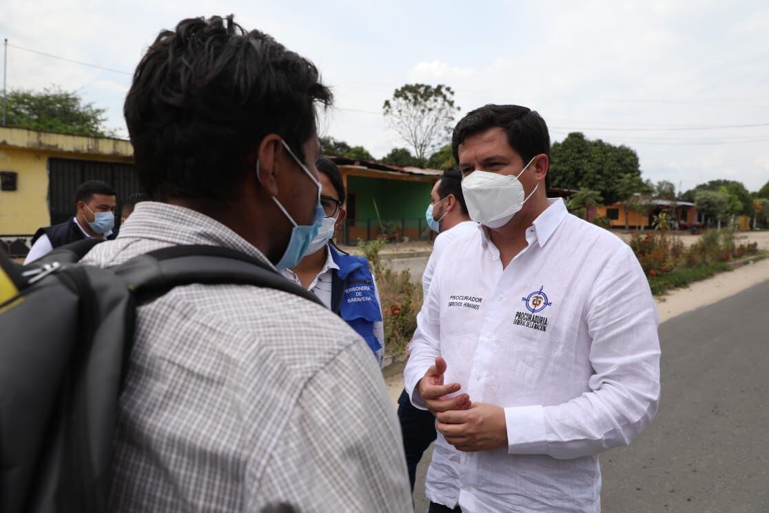 Javier Sarmiento, procurador delegado para los Derechos Humanos, lideró la intervención del Ministerio Público en Arauca.