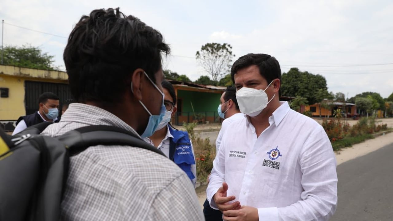 Javier Sarmiento, procurador delegado para los Derechos Humanos, lideró la intervención del Ministerio Público en Arauca.