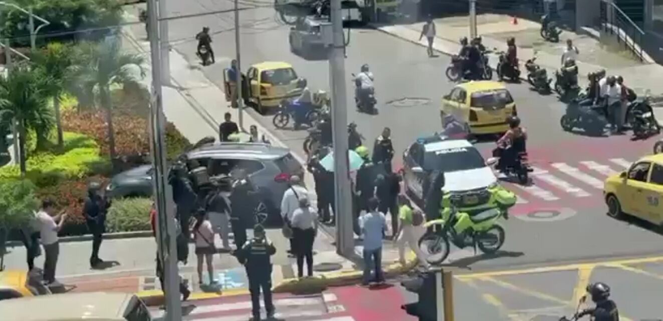 El hecho se registró en la carrera 27 con calle 45 del barrio Sotomayor.