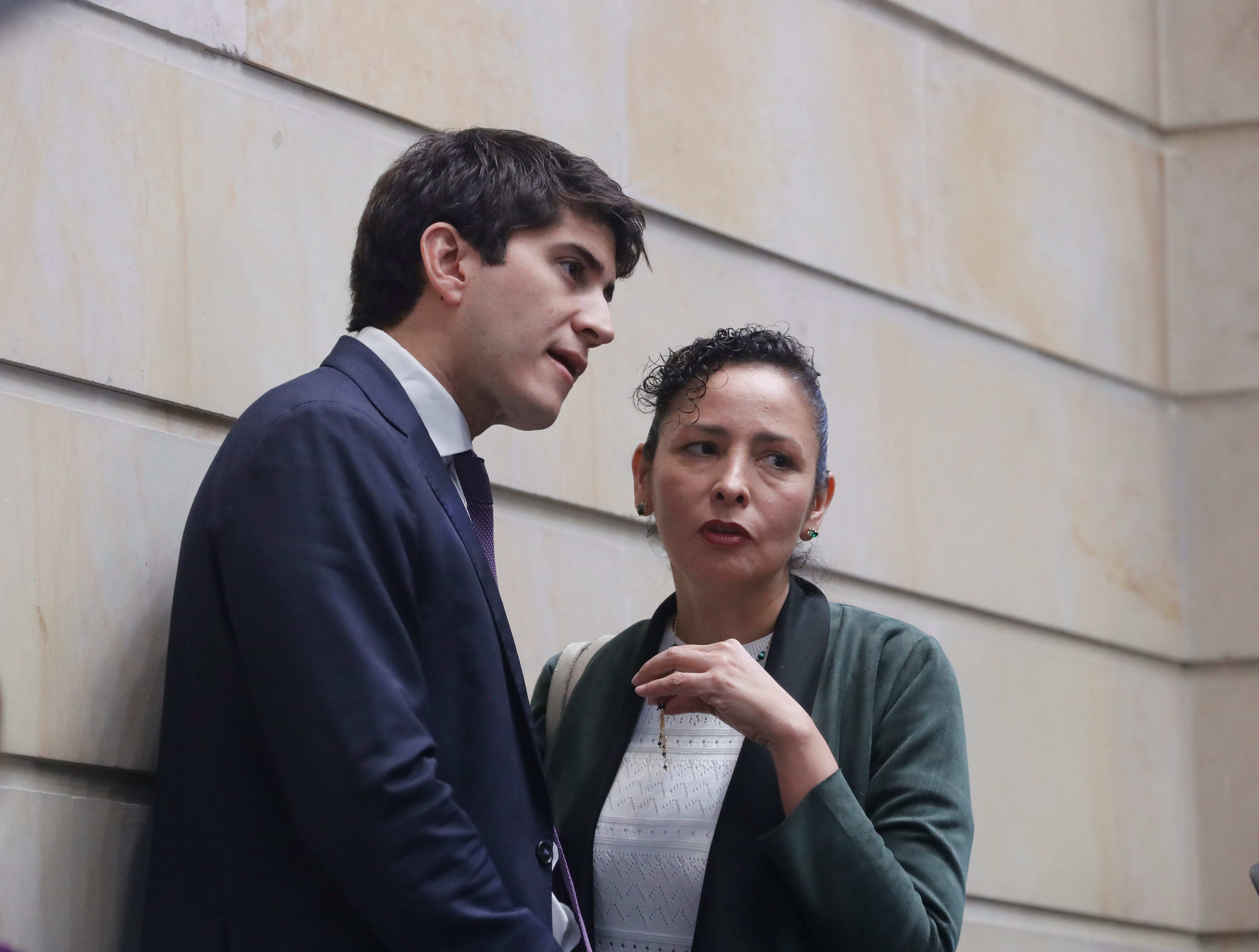 Wadith Manzur presidente y Olga Lucía Velásquez vicepresidenta  de la Comisión de Acusaciones de la Cámara de Representantes 
Bogota septiembre 13 del 2023
Foto Guillermo Torres Reina / Semana