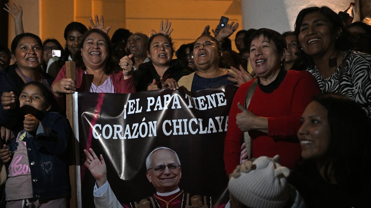 Celebración en Chiclayo por elección de León XIV