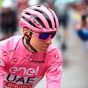 Tadej Pogacar ganó la etapa 20 del Giro de Italia.