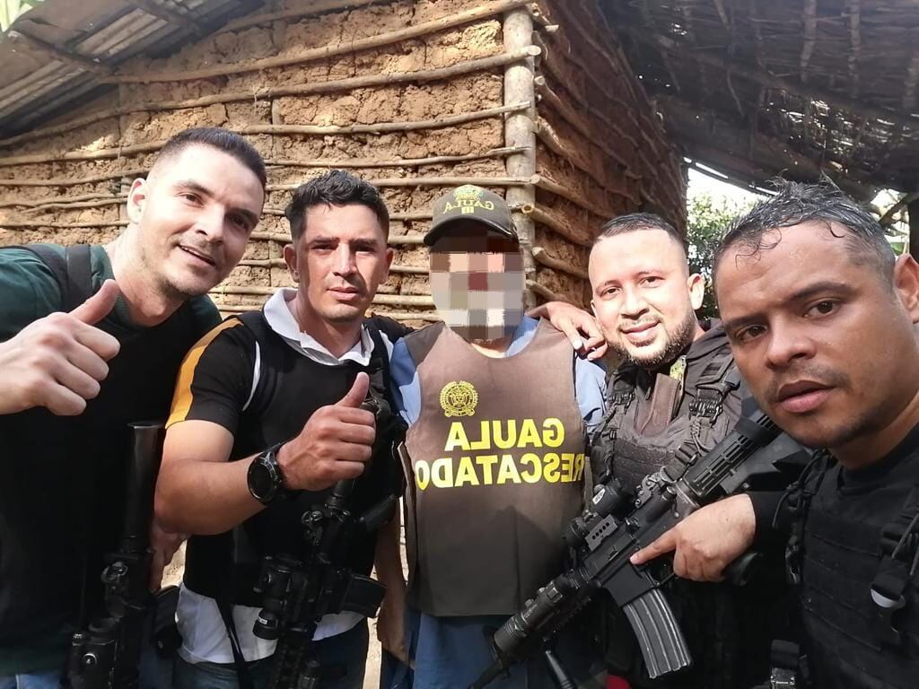 El ganadero Javier García fue rescatado por el Gaula de la Policía