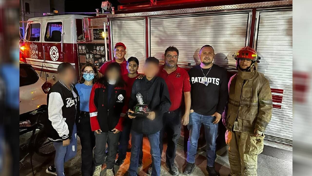 Joven mexicano terminó celebrando su cumpleaños de una forma inesperada.