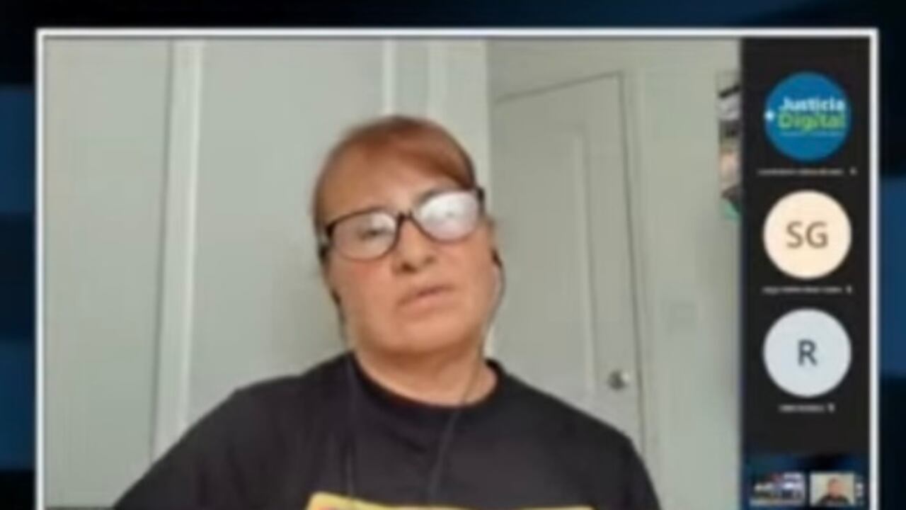 Jacqueline Castillo, familiar testigo de falsos positivos ante la JEP