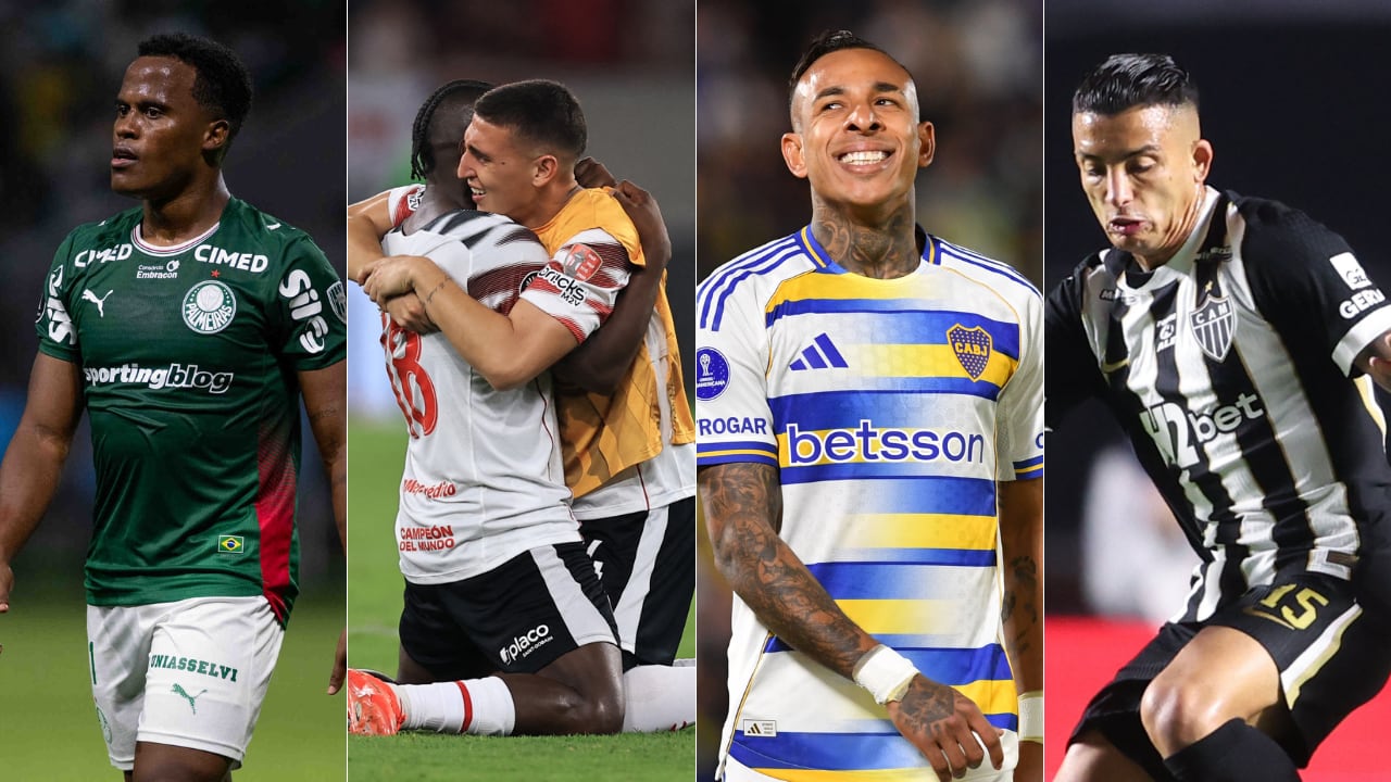 Serán siete colombianos en finales Conmebol de Sudamericana y Libertadores 2026.