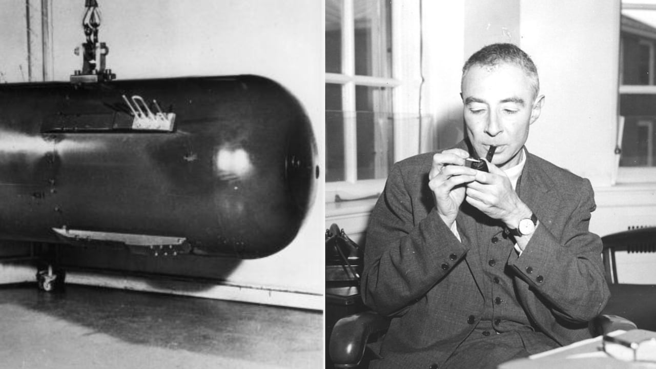 Oppenheimer, el padre de la bomba atómica.