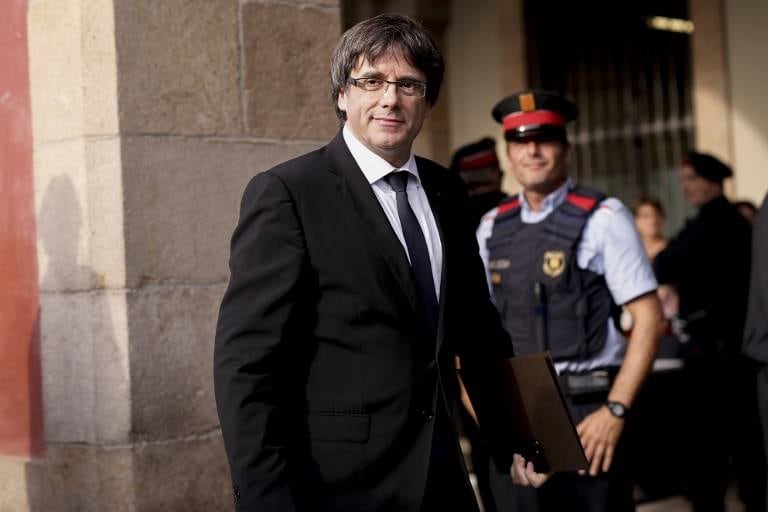 El expresidente catalán, Carles Puigdemont.