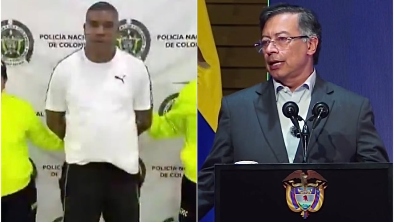 Gustavo Petro y alias Bendecido
