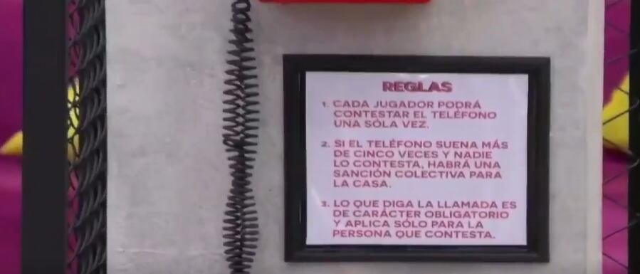 Miguel Bueno contesta el teléfono en La casa de los famosos