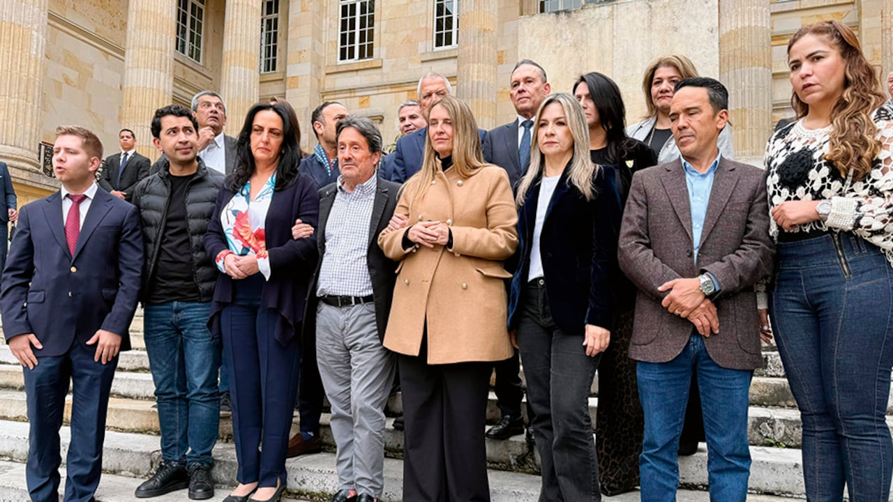 Josías Fiesco, Daniel Briceño, María Fernanda Cabal, Francisco Santos, Paloma Valencia, Vicky Dávila, Efraín Cepeda y Paola Holguín, entre otros, se unieron para convocar a los colombianos a las calles.