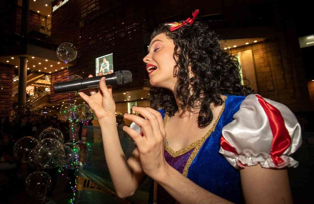 Además de salir a pedir dulces, la ciudad acogió un gran número de actividades recreativas, como karaokes y fiestas temáticas. Foto: Diana Rey Melo