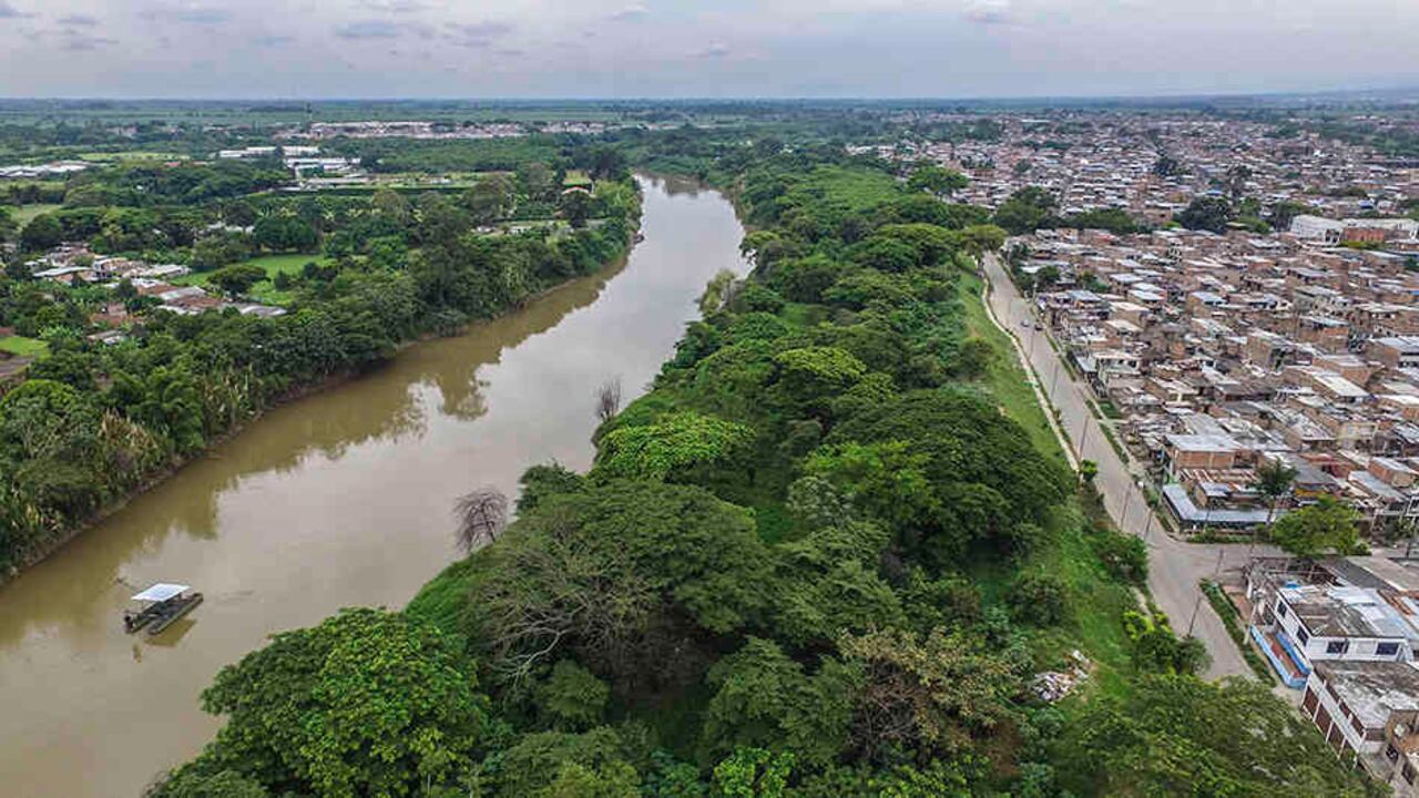 El 77 por ciento del abastecimiento de agua de la ciudad proviene del río Cauca.